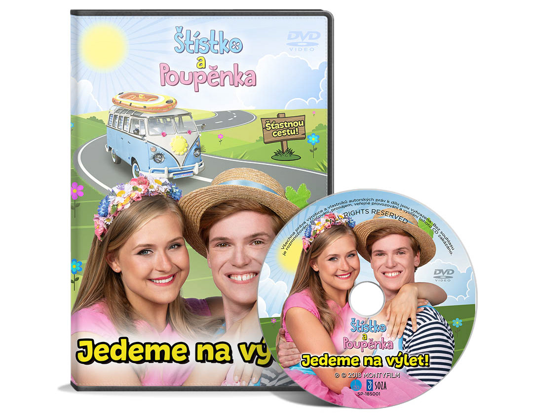 DVD Jedeme na výlet! - Štístko a Poupěnka